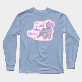 I did the thing! Purple Dragon Long Sleeve T-Shirt